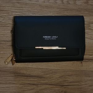 New Forever Lovely leather crossbody purse